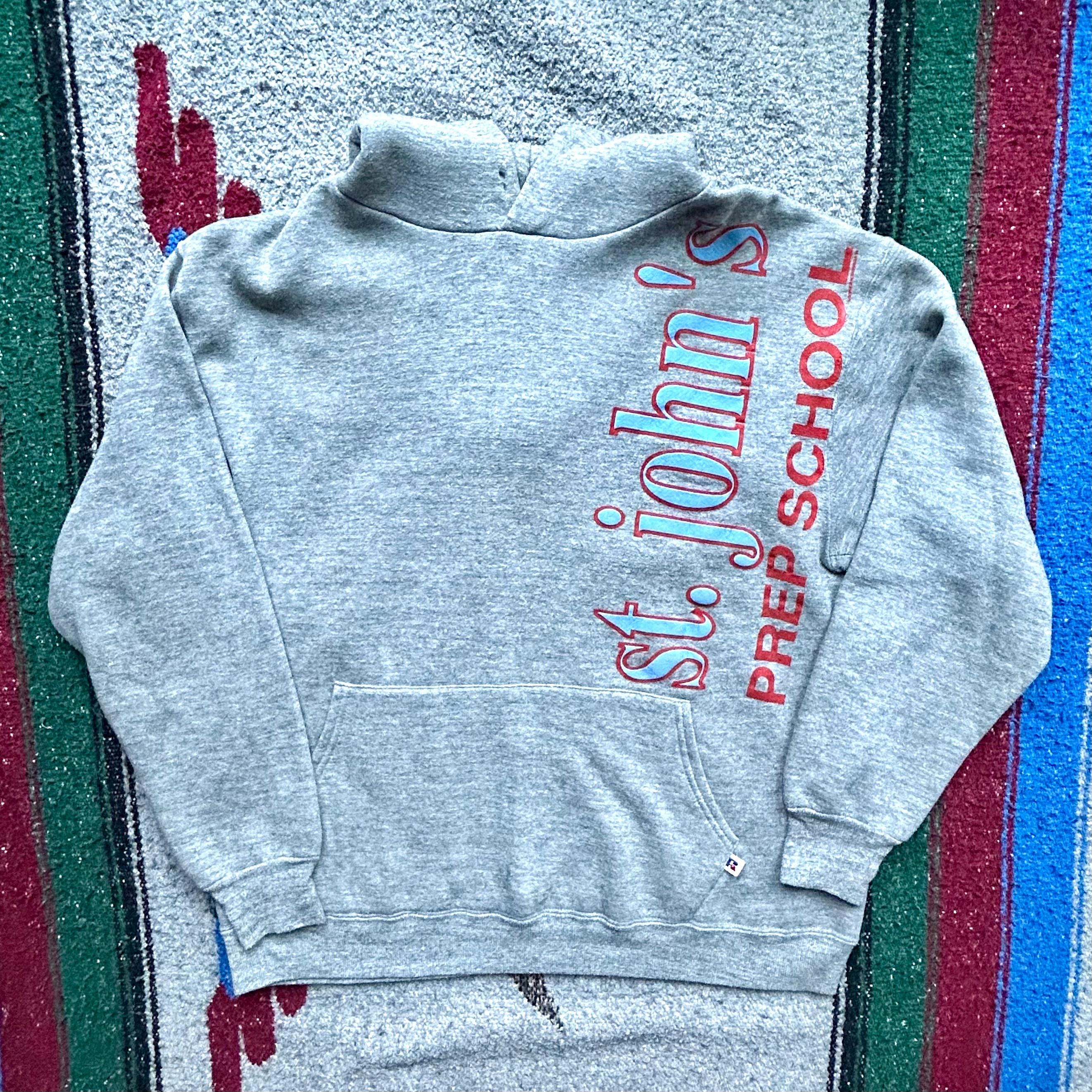 Red Vintage Russell Athletic Hoodie - Etsy