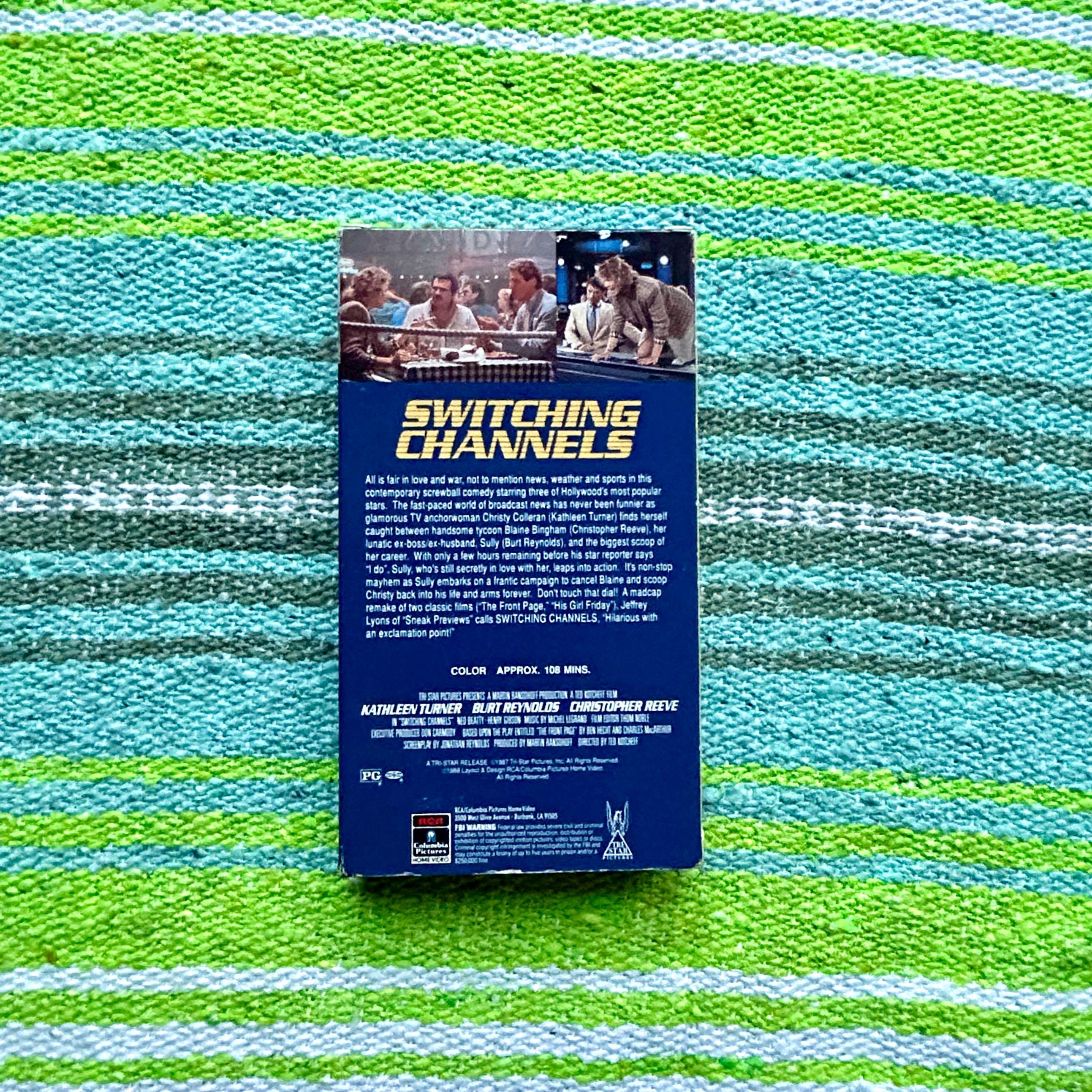 Switching Channels (VHS, 1988) Comedy Movie - Etsy