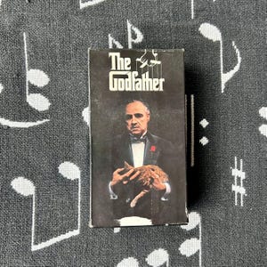 The Godfather (VHS, 1972) 2 Tape Movie