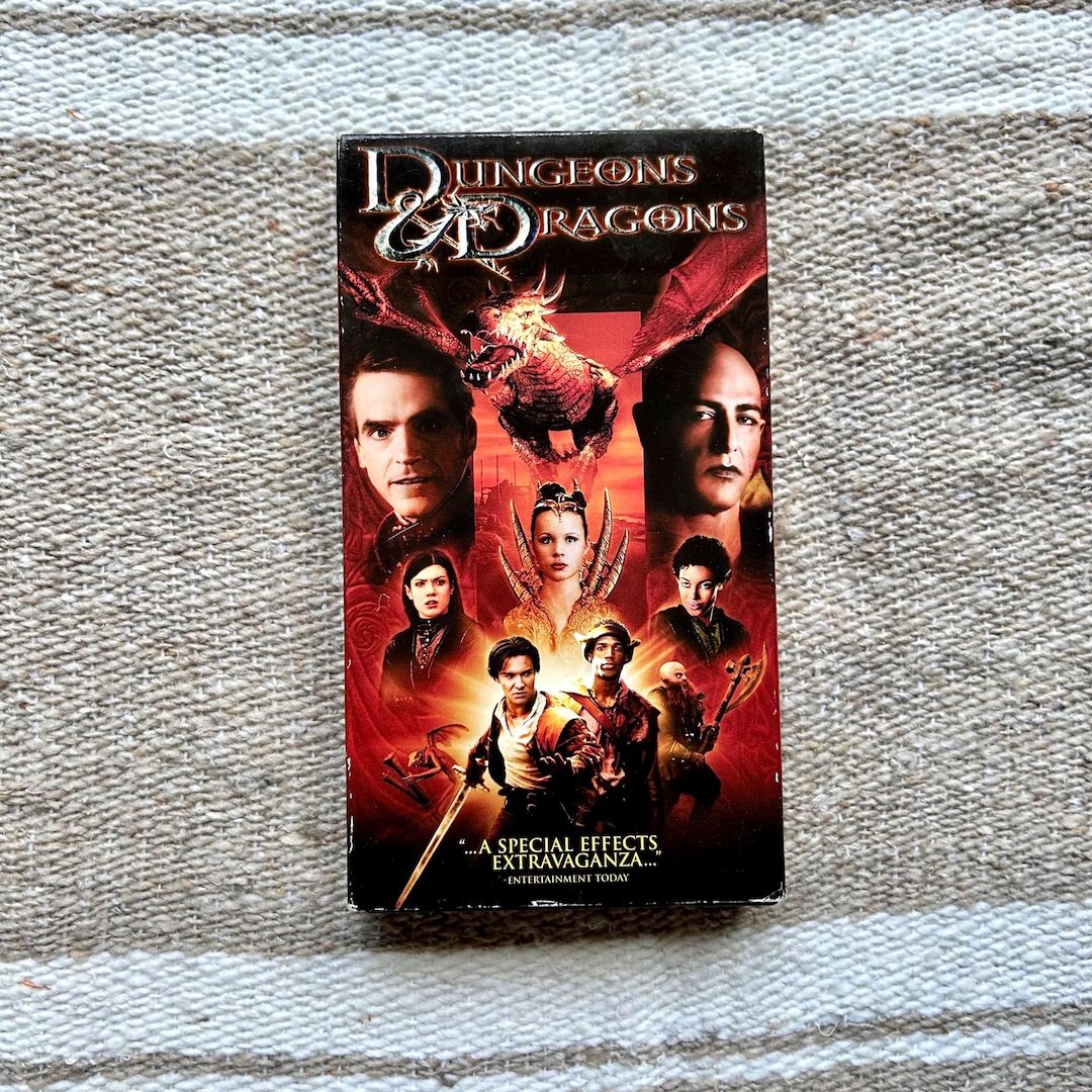 2000 Dungeons Dragons VHS Fantasy Film Jeremy Irons Thora Birch 2000-dungeons-dragons-vhs-fantasy-film-jeremy-irons-thora-birch