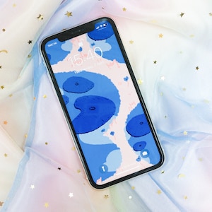 love is stored in the pond cute icon set, cute icons, iOS and Android app icons, Widgets, Wallpapers for phone and iPad, Aesthetic Icon pack