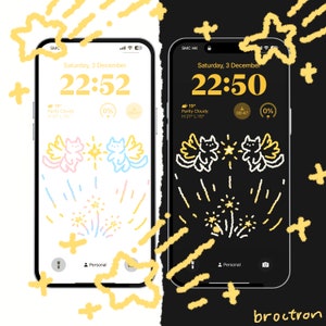 cute icon set, cute icons, iOS and Android app icons, Widgets, Wallpapers for phone and iPad, Aesthetic Icon pack