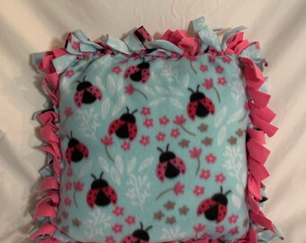 Fleece Tie Pillow Etsy