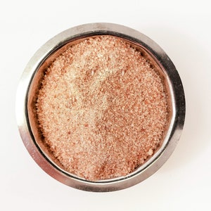 Mesquite Smoked Pink Himalayan Fine Gourmet Table Salt - 4 oz. | Down South Smoke | Cold Smoked in Texas
