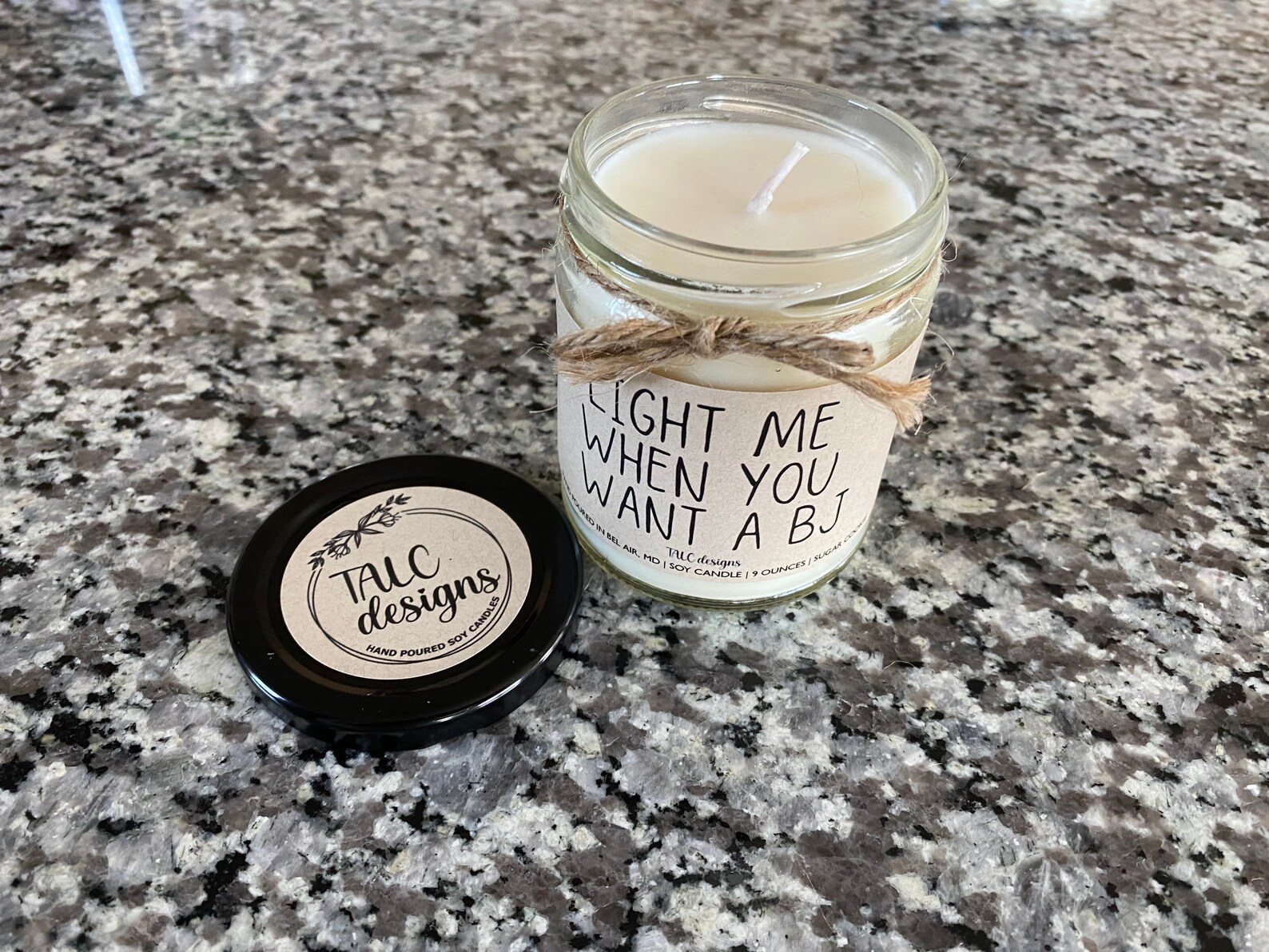 Light Me When You Want A BJ Candle Intimate Candle Sex Etsy