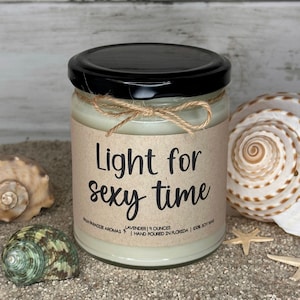 I Want Sexy Time | Intimate Candle | Sexy Time Candle | Soy Candle | Funny Candle | Candle Gift | Sex Candle | Birthday Gift | Gift For Him