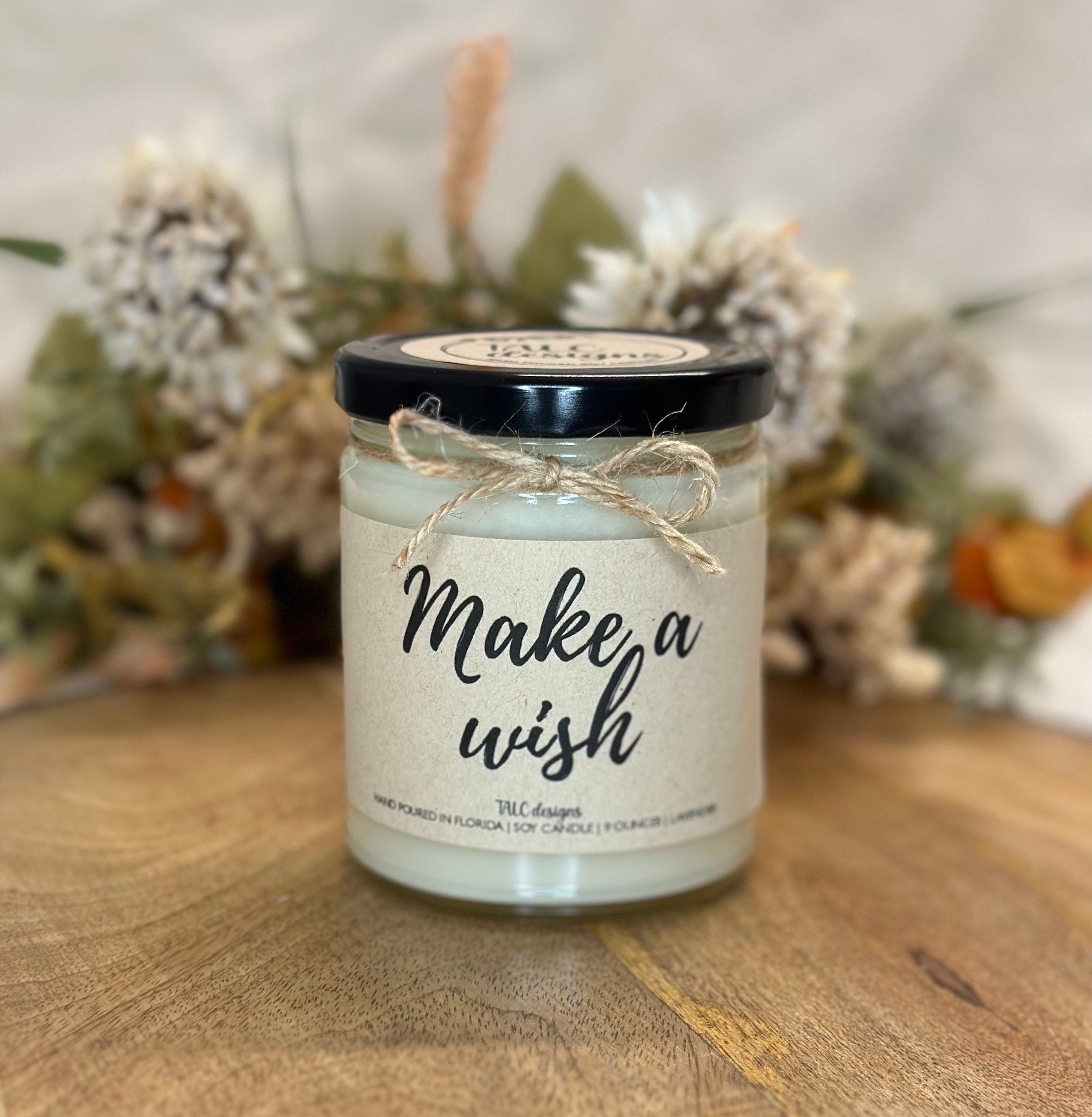 Fresh Herbs Mason Jar Candle - 16 oz - Herbal Star Candles