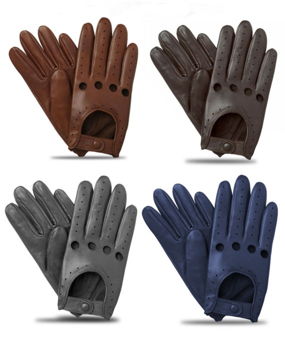 DRIVING GLOVES MEN Car Driving Gloves Retro Style Gloves Etsy