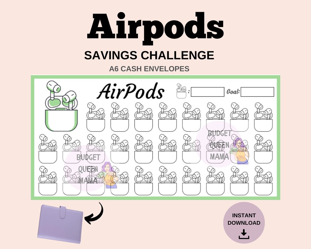 Airpods Savings Tracker Airpods Tracker New Airpods Savings Challenge