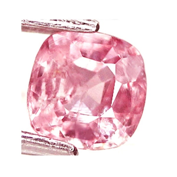 4.9 x 4.2 mm Natural Pink Spinel Cushion Cut UnHeated Natural Spinel Loose Gemstone For Jewellery