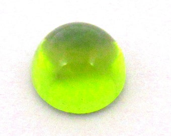 4mm Natural Peridot Stone Round Cabochon Gorgeous Natural Loose Peridot For jewellery