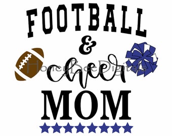 Download Football Cheer Mom Etsy