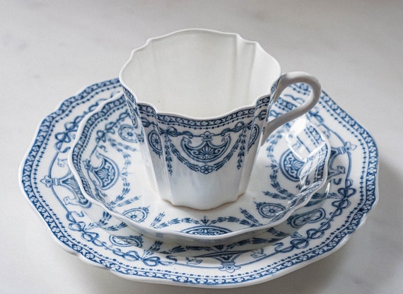 Wedgwood Tea Cup Trio C. 1891 - 1900 - Etsy