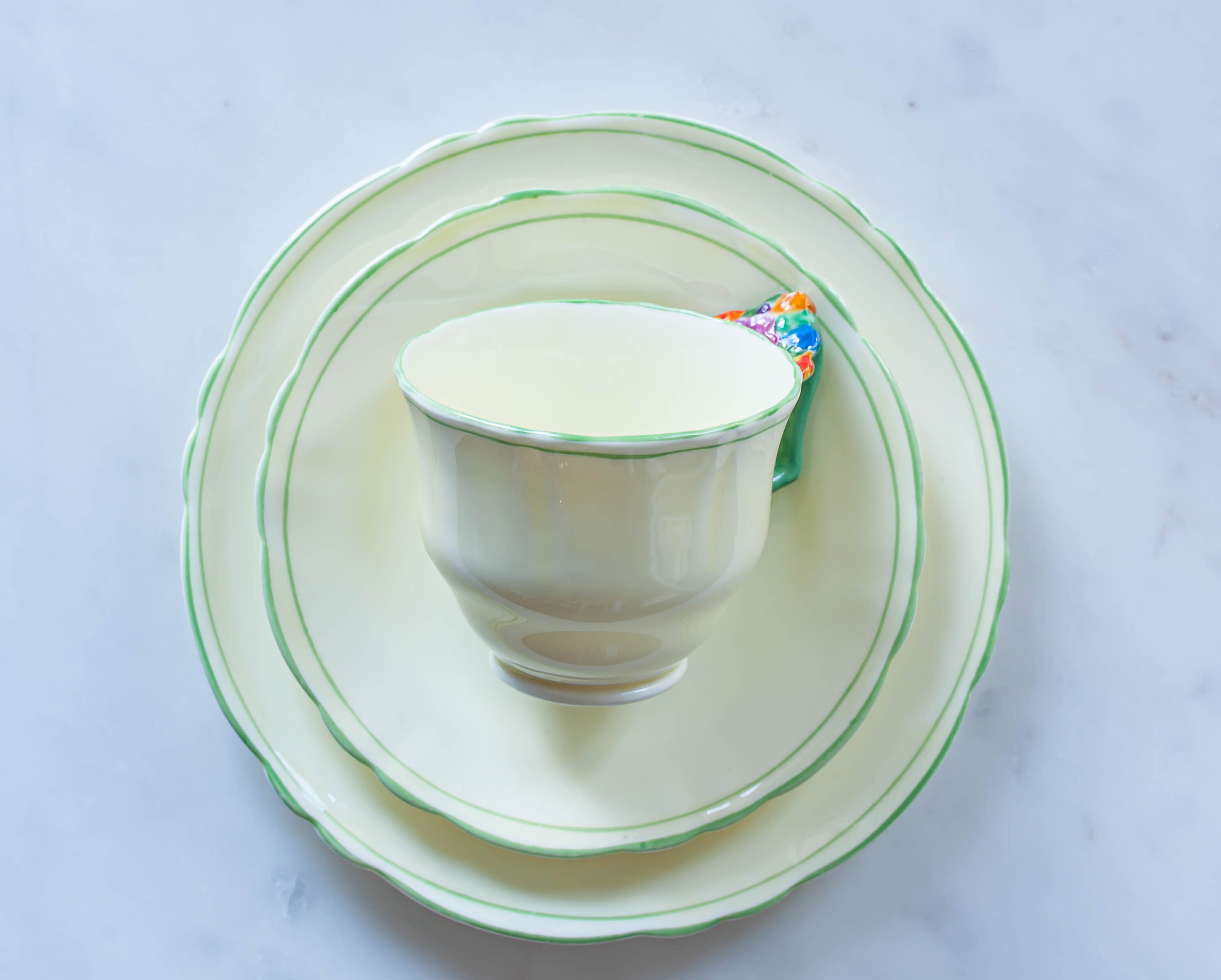 キッチン・食器 Crown Staffordshire ティーカップ 1906-1930年頃