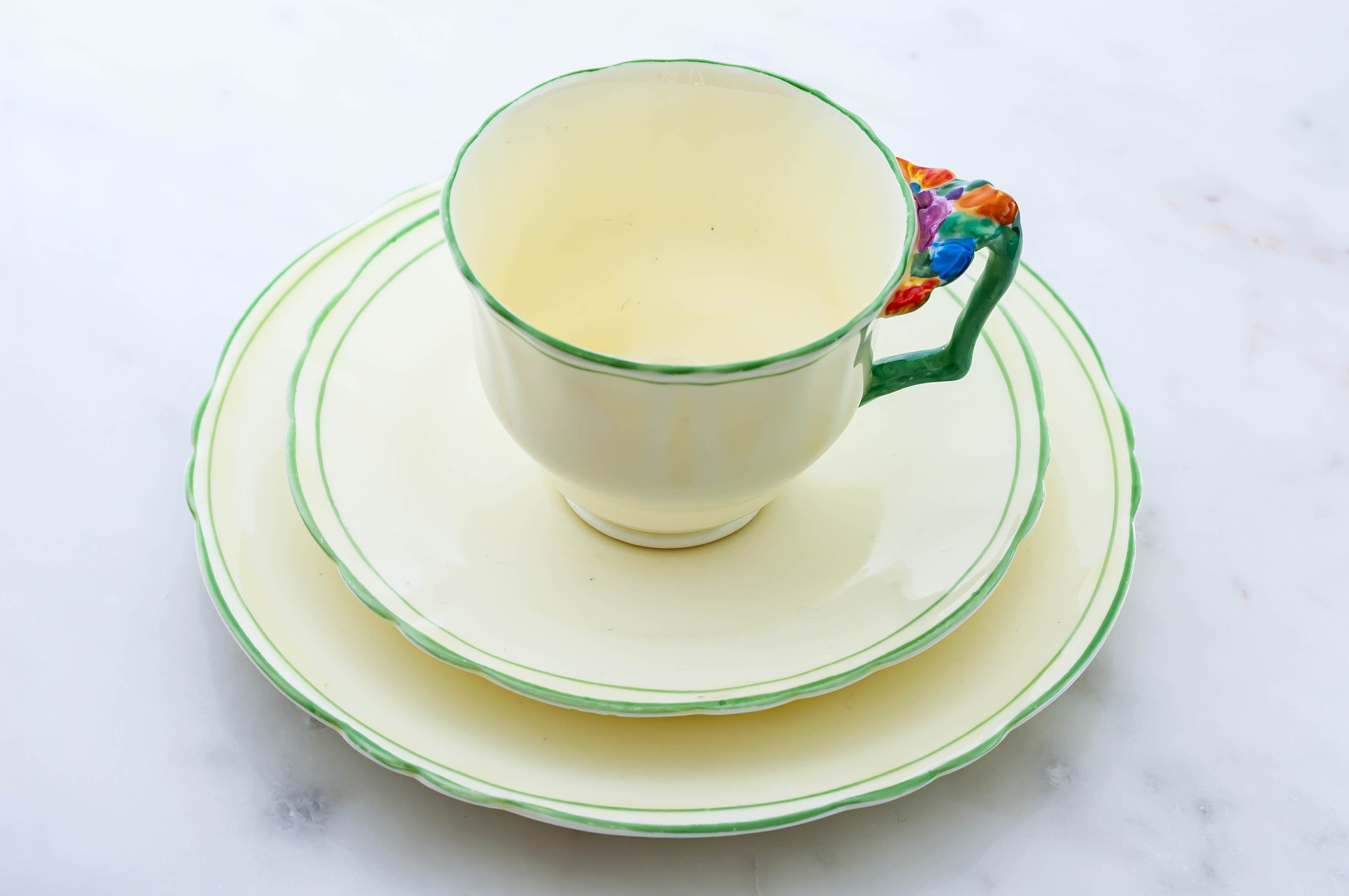 キッチン・食器 Crown Staffordshire ティーカップ 1906-1930年頃