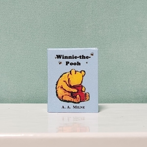 Winnie the Pooh - Handmade 1:12 Miniature Book