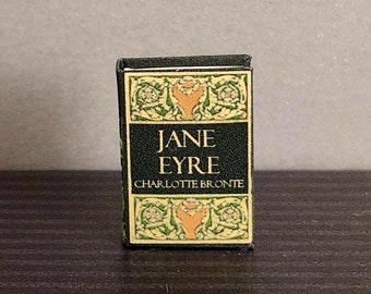 Jane Eyre - Handmade 1:12 Miniature Book