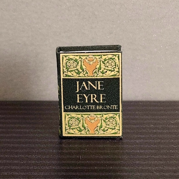 Jane Eyre - Handmade 1:12 Miniature Book