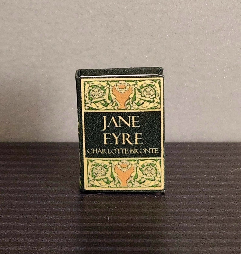 Jane Eyre Handmade 1:12 Miniature Book image 1