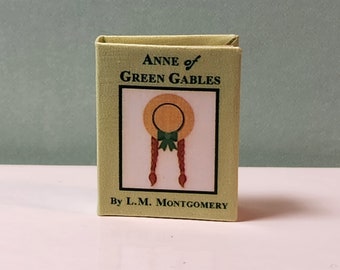 Anne of Green Gables - Handmade 1:12 Miniature Book