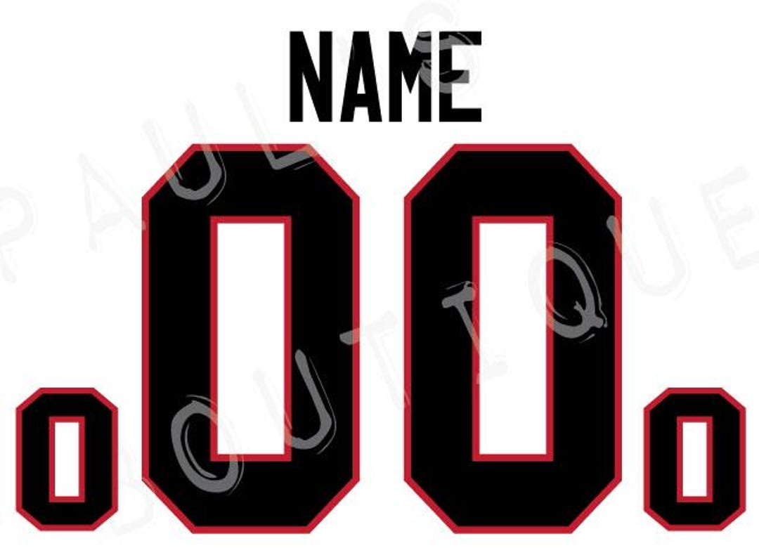 Chicago Blackhawks Lettering Kit for and Adult or Youth Replica White ...