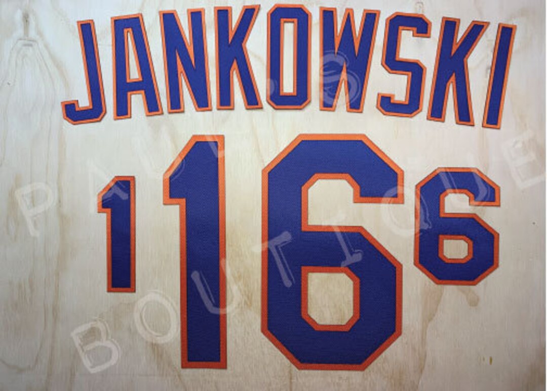 JANKOWSKI 16 New York Mets Lettering Kit for an Authentic Home or Road