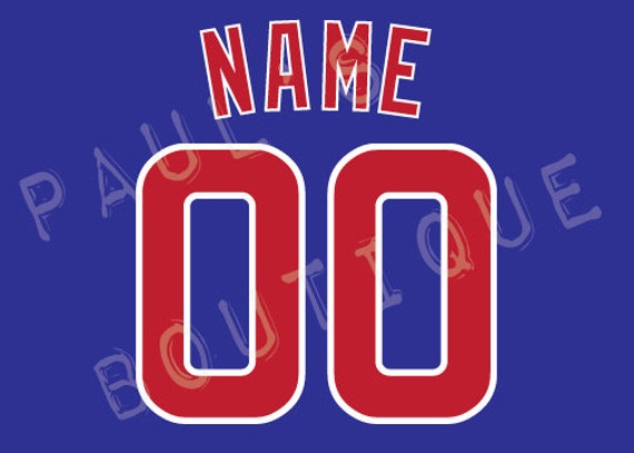 Chicago cubs best sale jersey numbers