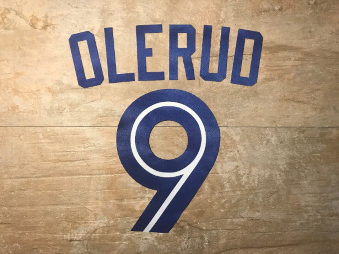 Toronto Blue Jays Lettering Kit for a Home Jersey olerud 9 Etsy