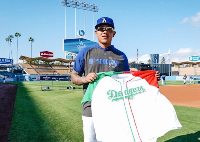 Los Angeles Dodgers Lettering Kit for an Mexican Heritage 