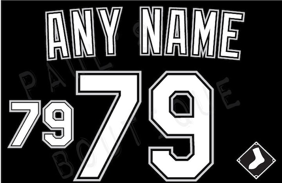 White sox sales jersey numbers