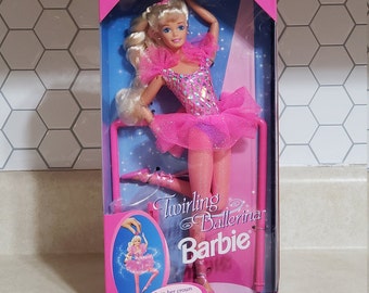 twirling makeup barbie