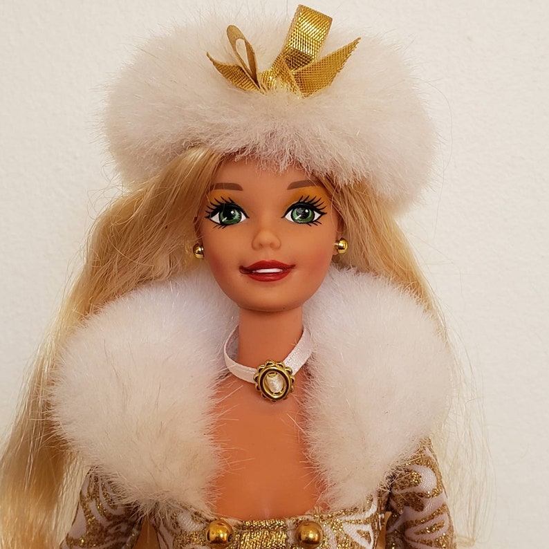 Vintage 1995 Winter Fantasy Special Edition Barbie Doll Mattel | Etsy