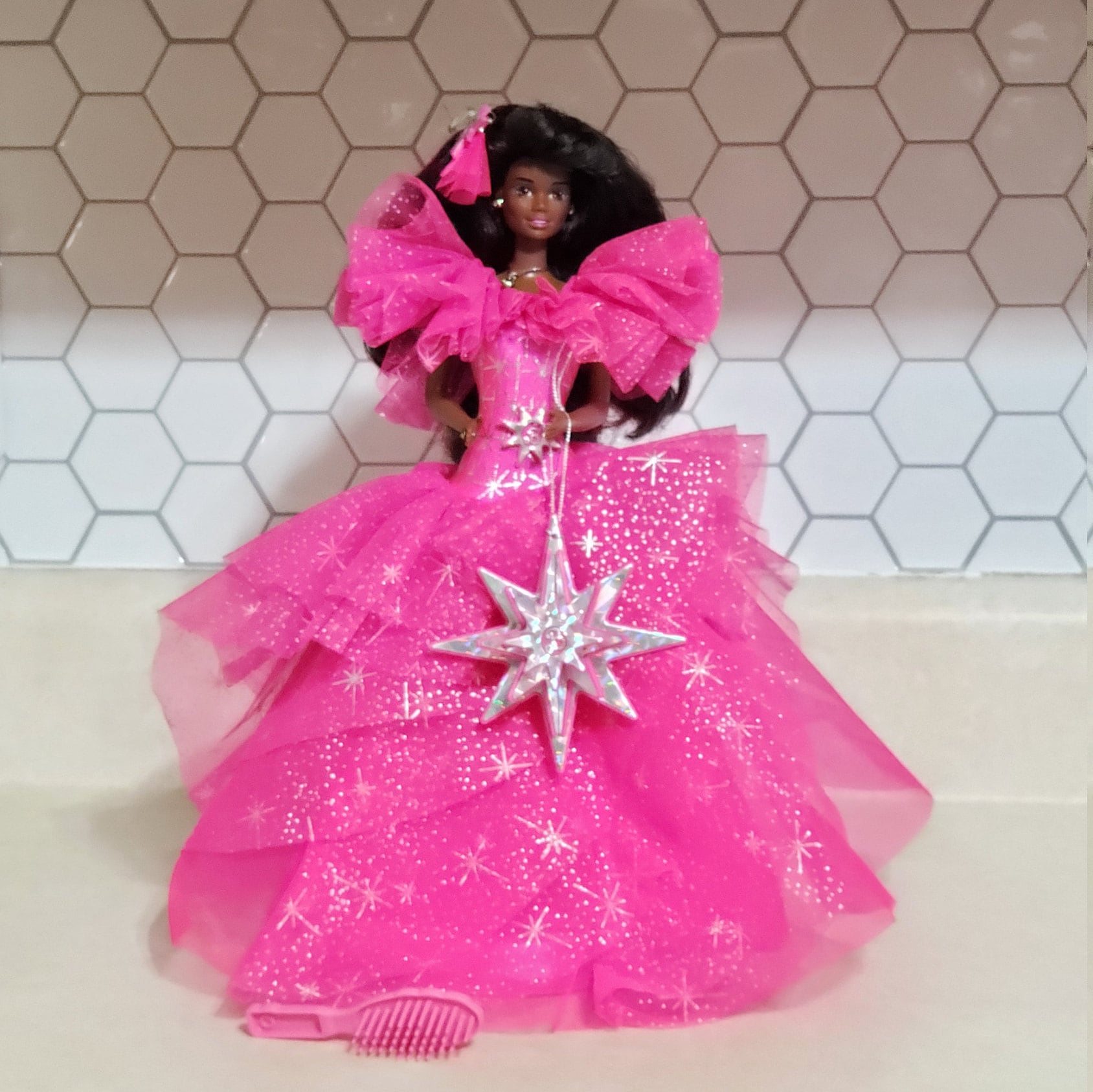 barbie happy holidays 1990