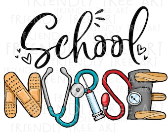 School nurse clipart | Etsy