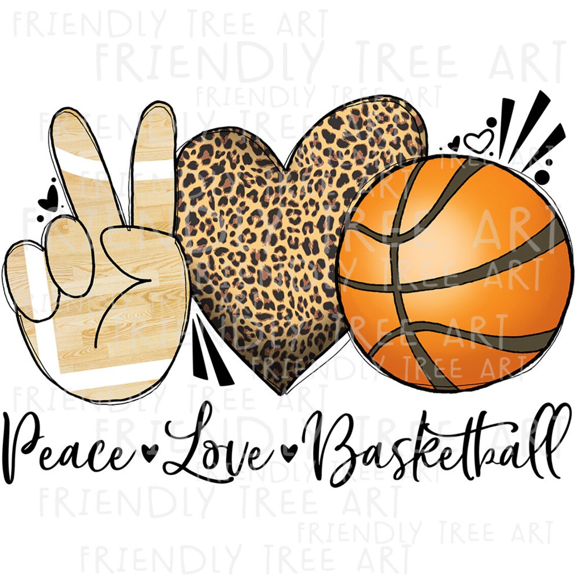 uptempo peace love basketball