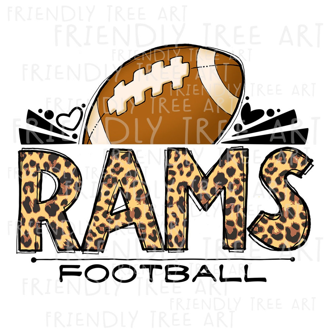 Rams Football Png, Png Files for Sublimation Printing, Rams Png, Rams ...