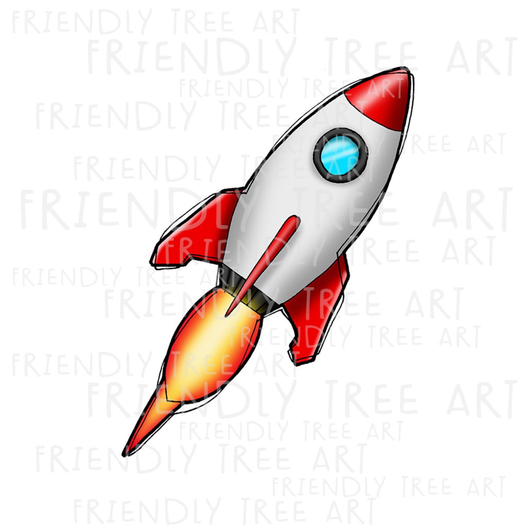 Rocket Png, PNG Files for Sublimation, Spaceship Png, Rocket Clipart,  Spaceship Clipart, Spaceship Design, Friendly Tree Art, Hand Drawn Png 