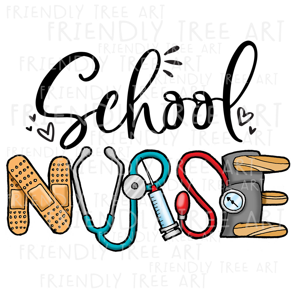 School Nurse Nurse PNG Files for Sublimation Printing Nurse - Etsy