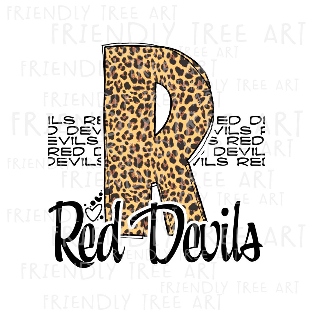 Red Devils Png, Png Files For Sublimation Printing, Go Red Devils Png ...