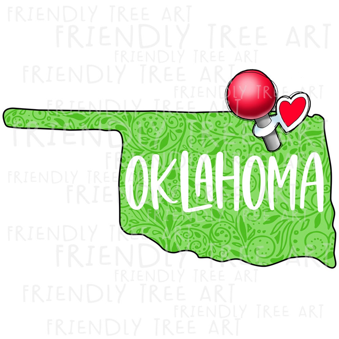 Oklahoma Png Oklahoma Sublimation Oklahoma State Oklahoma Etsy