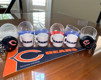 Lot of 6 New York Jets mini Gumball helmets and mini ceramic mugs