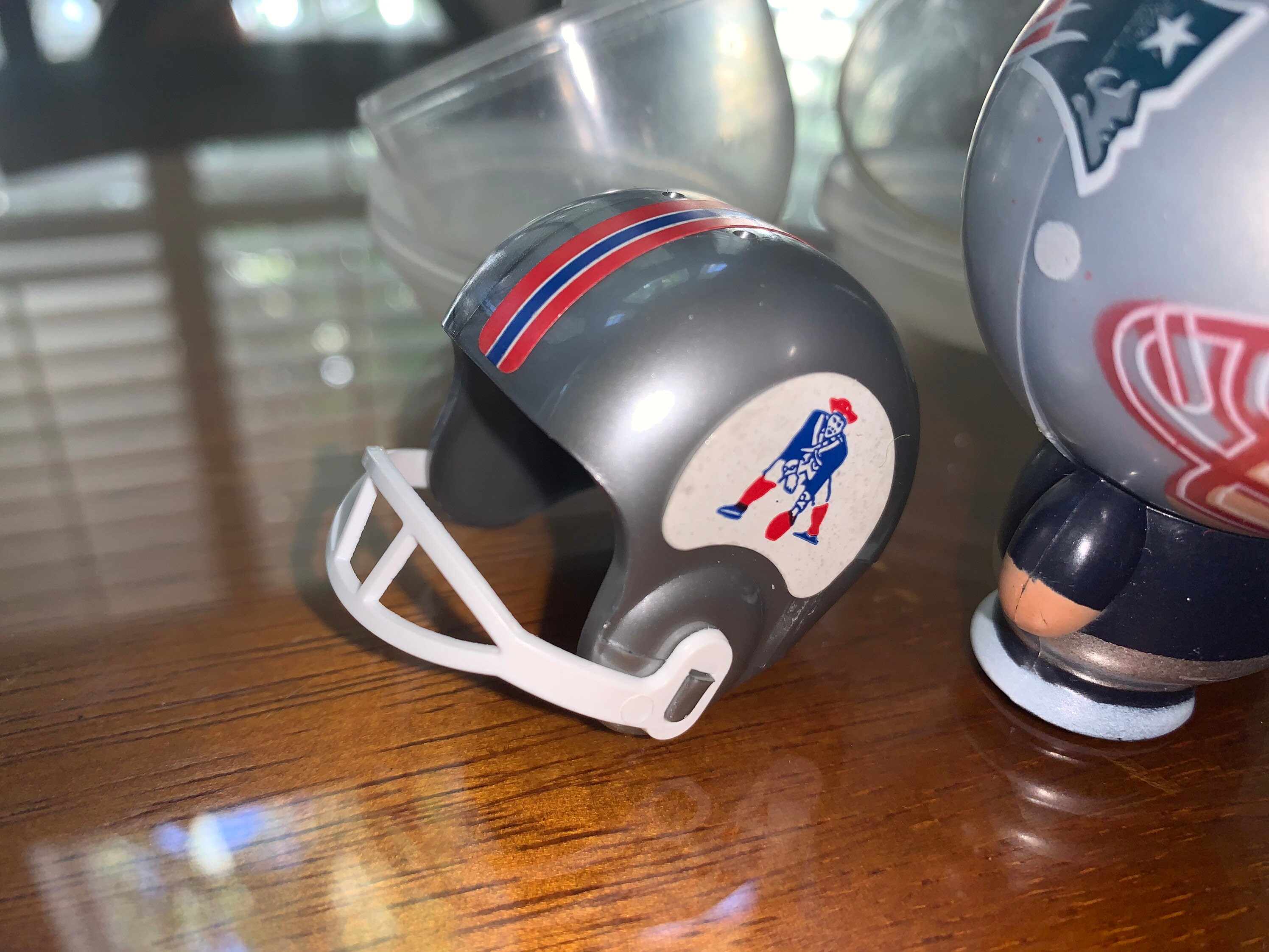 Lot of 4 New England Patriots mini Gumball helmets & NFL Etsy