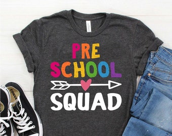 Preschool Teacher Shirt Etsy