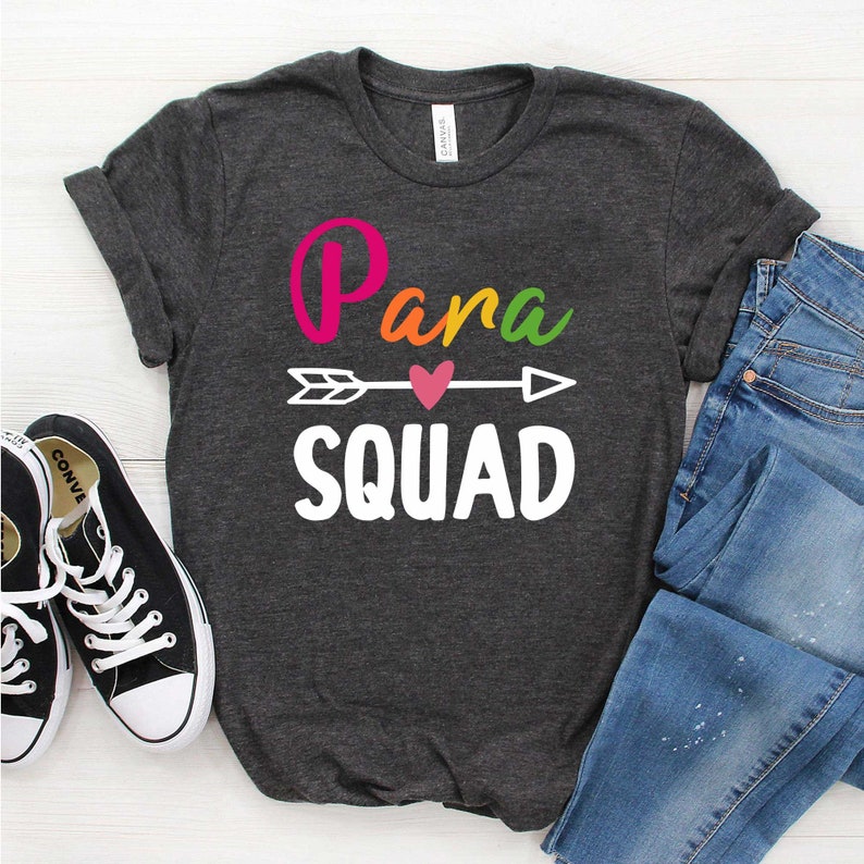 paraprofessional squad shirts
