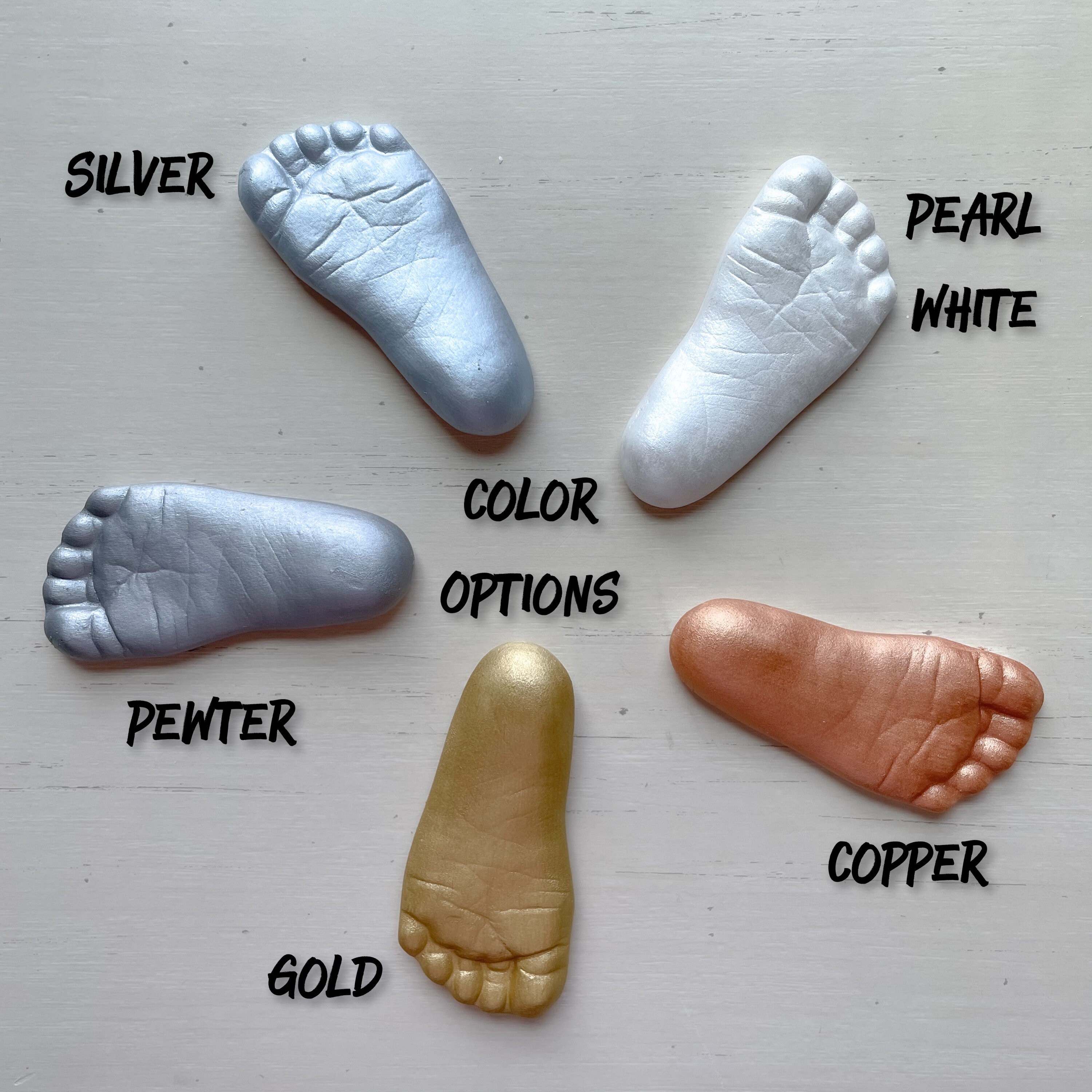 DIY Baby hands and feet casting kit newborn hand and foot Etsy