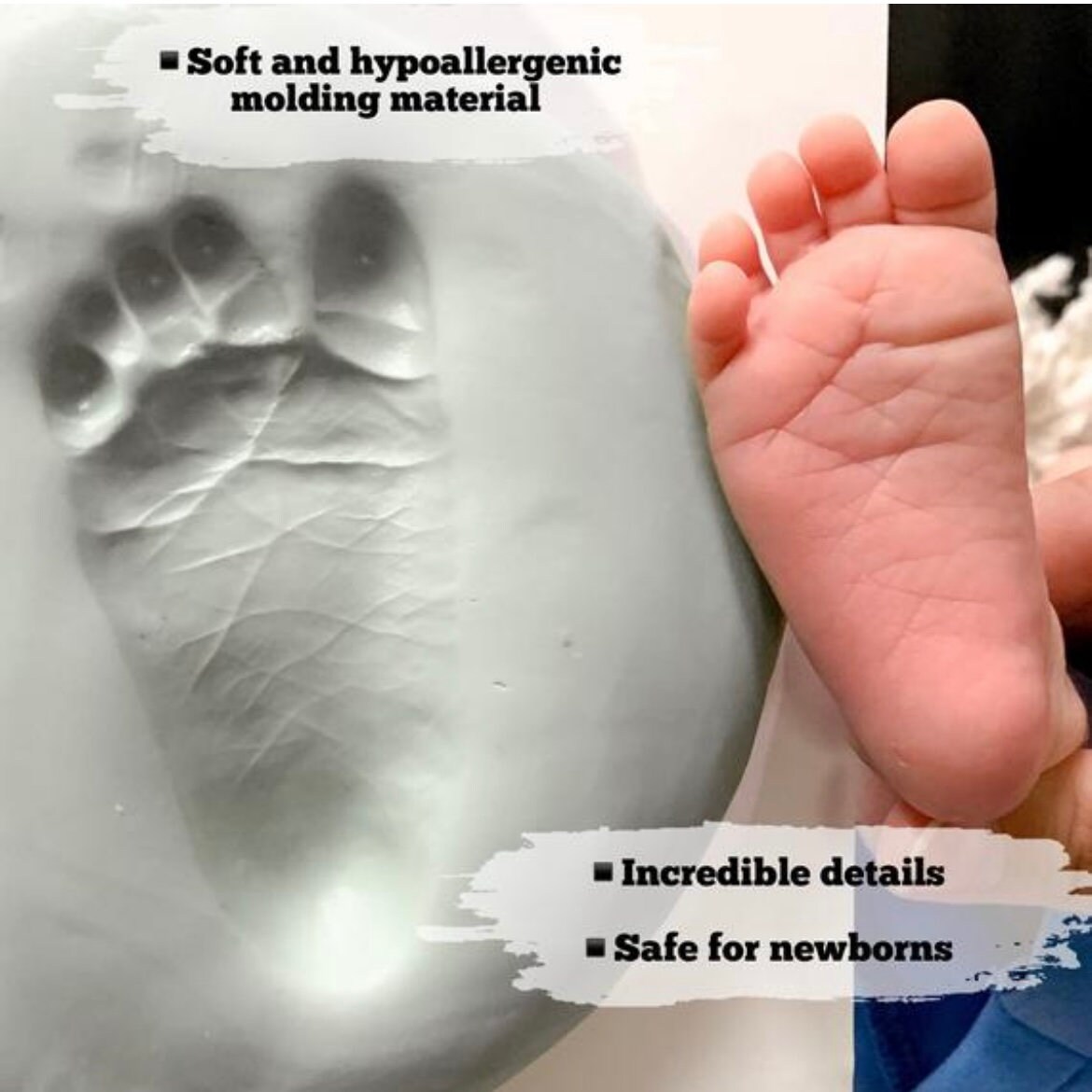 DIY Baby hands and feet casting kit newborn hand and foot Etsy