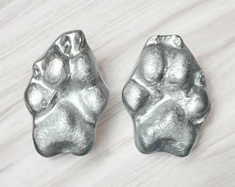 DIY pet paw casting kit, dog paw print, memorial paw casting kit, dog keepsake, pet paw prints kit, paw mold cast kit, cat paw kit