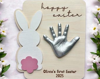 Baby Handabdruck Ostern Andenken: individuelles Geschenk zur Geburt