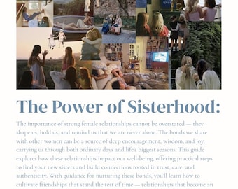 Siła siostrzeństwa/Przewodnik po relacjach między kobietami/Studium Biblii dla kobiet/Grupowy lub osobisty przewodnik po rozwijaniu relacji między kobietami