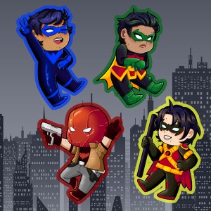 Batboy Doppelseitige Chibi Anhänger